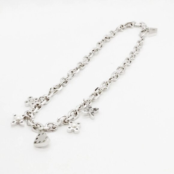 Louis Vuitton Necklace Silver LE0112 499-072925 - Picture 1 of 9